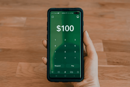 International currency on a money transfer app