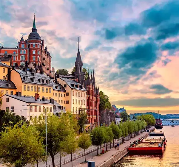 Architecture in stockholm, sweden