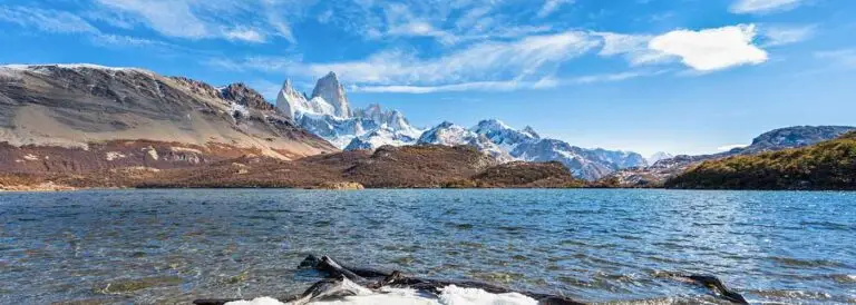 Fitz roy mount in los glaciares national park, el chalten,patagonia, argentina