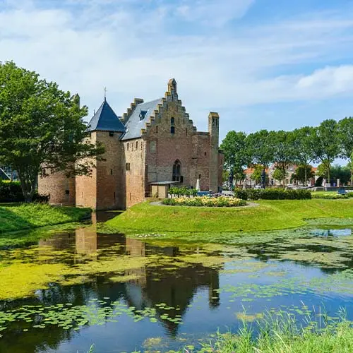 Castle radboud at medemblik