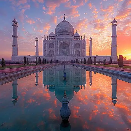 Mughal structure is a beautiful place of worship