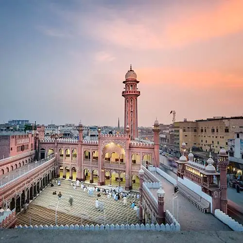 View of Sunehri Masjid,located at Sunehri masjid road Peshawar, Pakistan