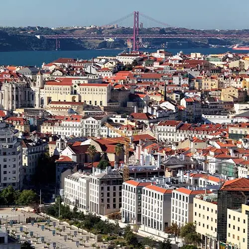 View of lisbon, portugal